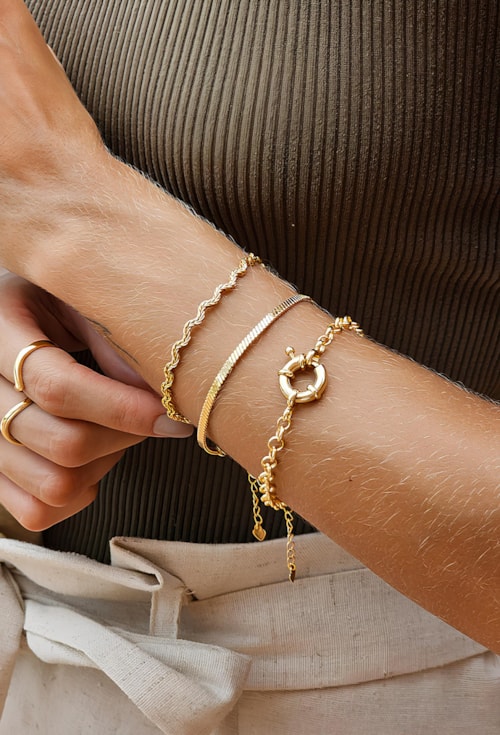 PULSEIRA MINIMALISTA DE FITA NO OURO PM275-O