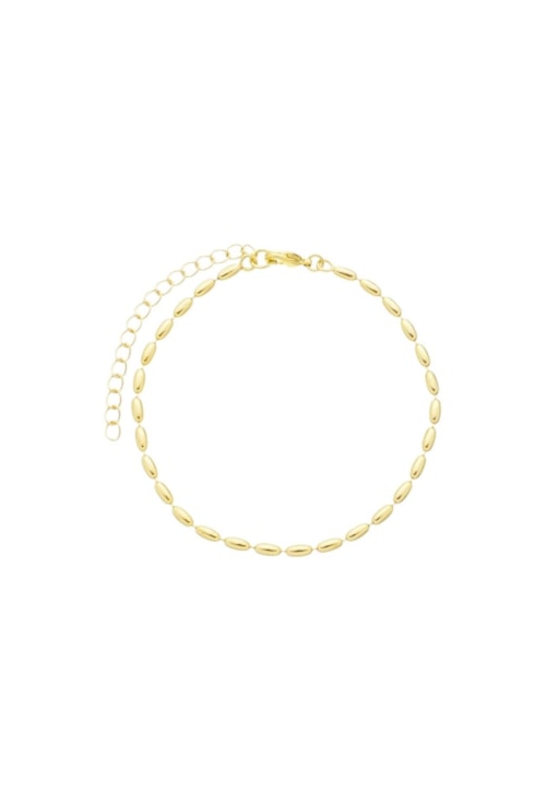 PULSEIRA MODERNA DE GOMOS NO OURO PM252-O