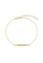 PULSEIRA PERSONALIZÁVEL TEXTO LIVRE OURO PP113-O