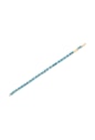 PULSEIRA RETANGULAR COM ZIRCÔNIAS AZUL PARAÍBA PM517-O