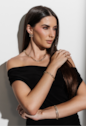 PULSEIRA RIVIERA COM ZIRCÔNIAS BANHADA A OURO PM638-O