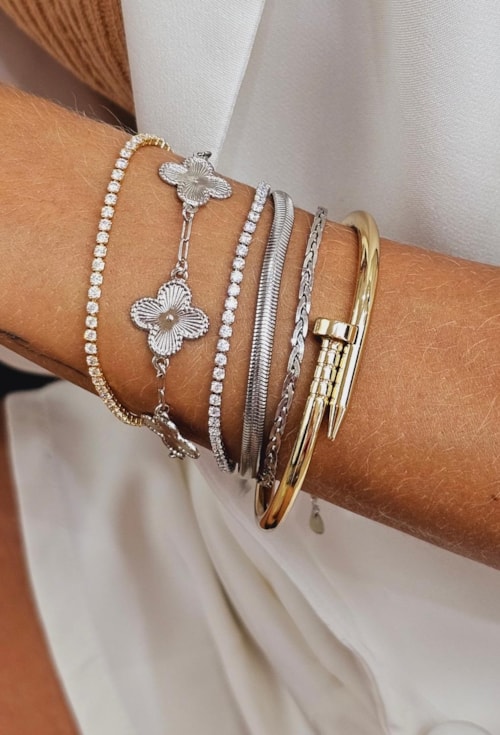 PULSEIRA RIVIERA CRISTAL 2MM PM248-R PULSEIRA RIVIERA CRISTAL 2MM PM248-R