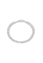 PULSEIRA RIVIERA NO RÓDIO COM PEDRAS CRISTAL PM519-R