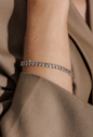 PULSEIRA RIVIERA OVAL EM AÇO INOX DOURADO PM643-AD