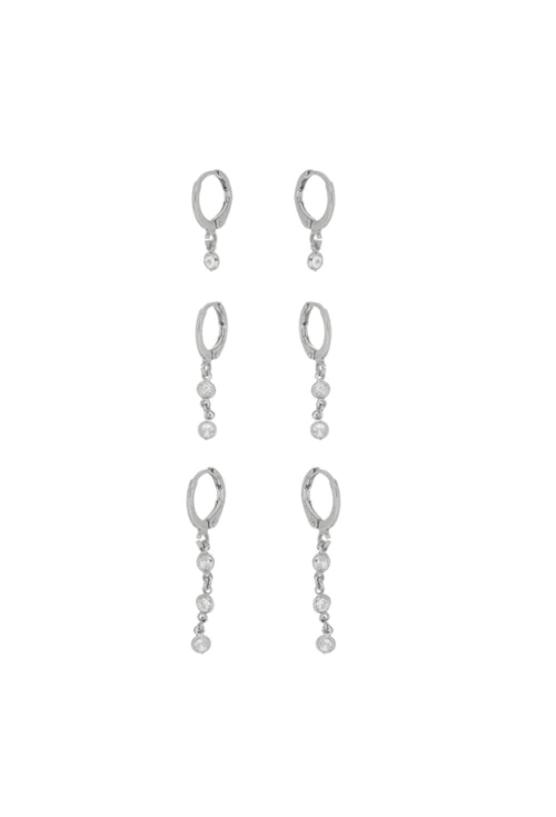 TRIO DE ARGOLINHA COM PONTOS DE LUZ NO RÓDIO BM869-R TRIO DE ARGOLINHA COM PONTOS DE LUZ NO RÓDIO BM869-R
