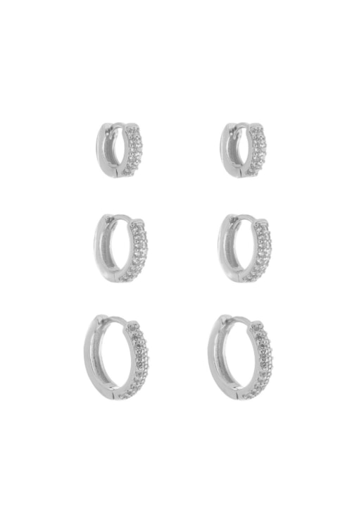 TRIO DE ARGOLINHAS CRAVEJADAS NO RÓDIO BM1734-R TRIO DE ARGOLINHAS CRAVEJADAS NO RÓDIO BM1734-R