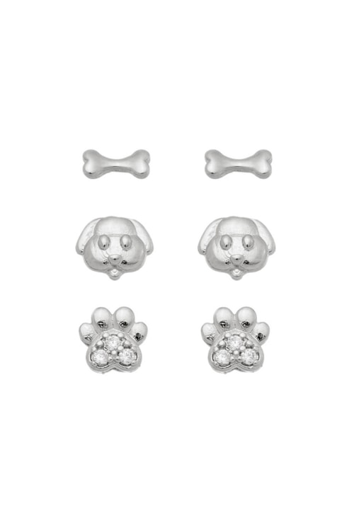 TRIO DE BRINCOS PETS NO RÓDIO BM475-R